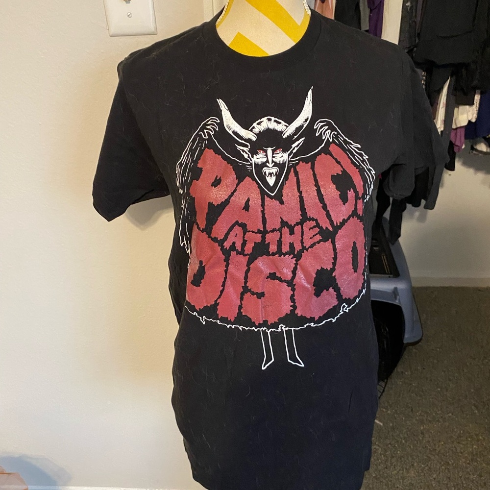 Black Panic at the Disco Graphic T-Shirt